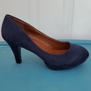 Blue High Heel Shoes